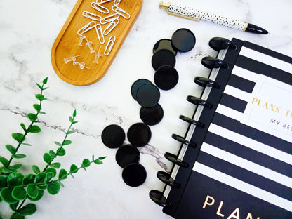Plans to Succeed Disc Planner Hard Cover + 9 Black Plastic Discs