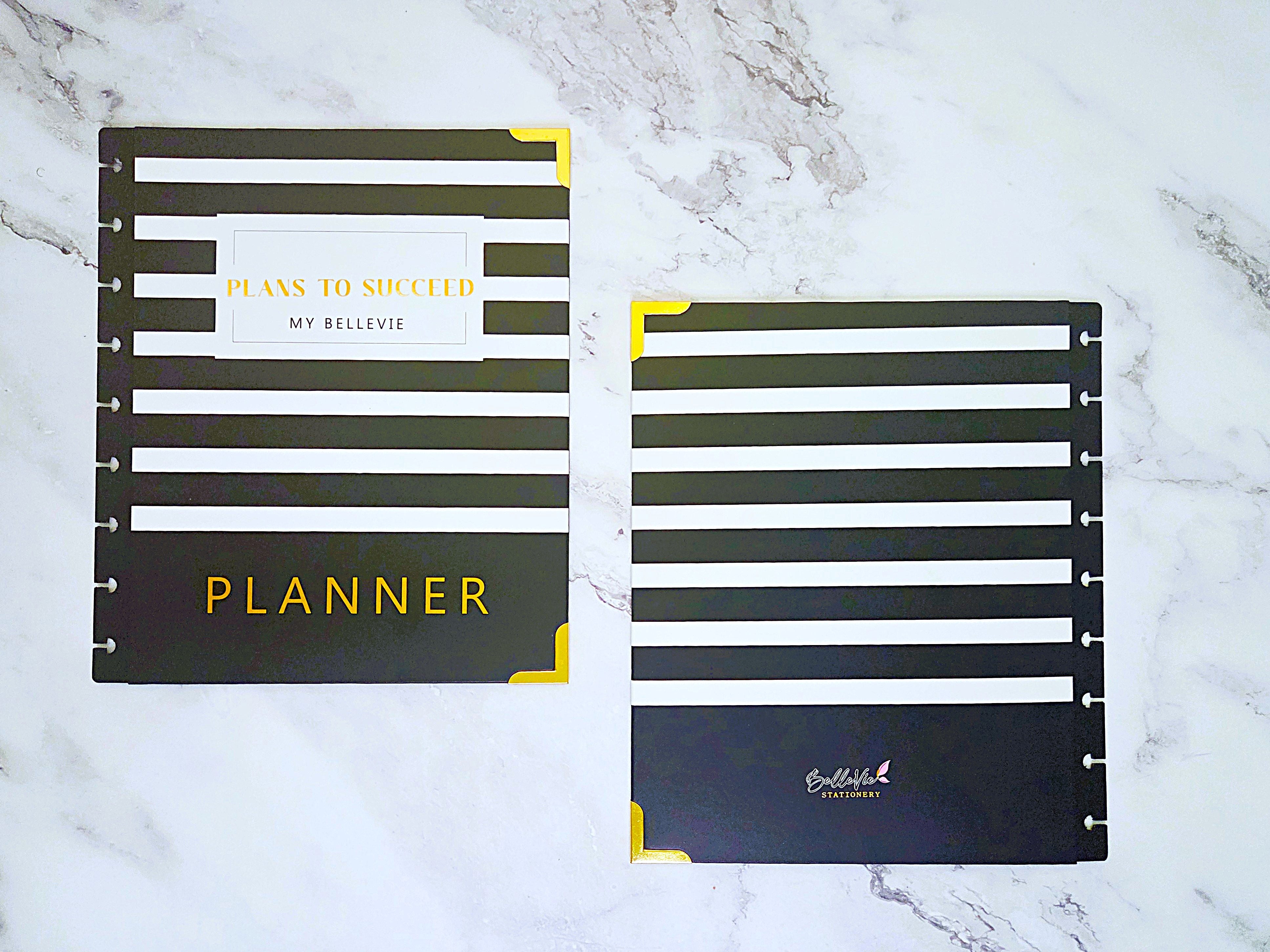 Plans to Succeed Disc Planner Hard Cover + 9 Black Plastic Discs