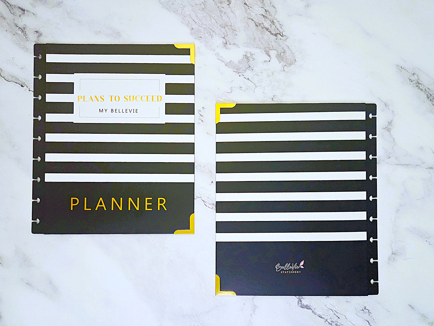 Plans to Succeed Disc Planner Hard Cover + 9 Black Plastic Discs