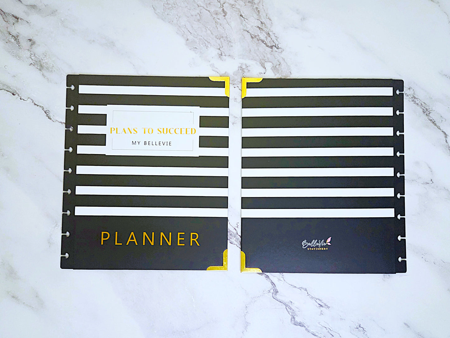 Plans to Succeed Disc Planner Hard Cover + 9 Black Plastic Discs