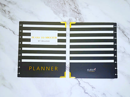 Plans to Succeed Disc Planner Hard Cover + 9 Black Plastic Discs
