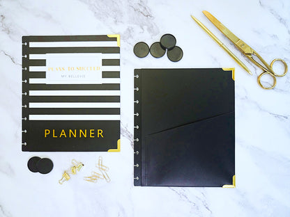 Plans to Succeed Disc Planner Hard Cover + 9 Black Plastic Discs