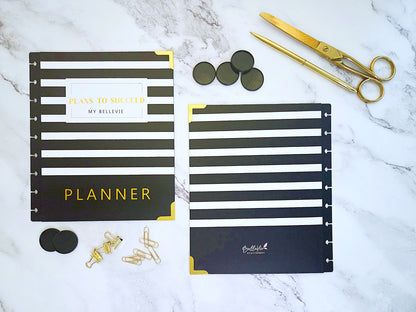 Plans to Succeed Disc Planner Hard Cover + 9 Black Plastic Discs